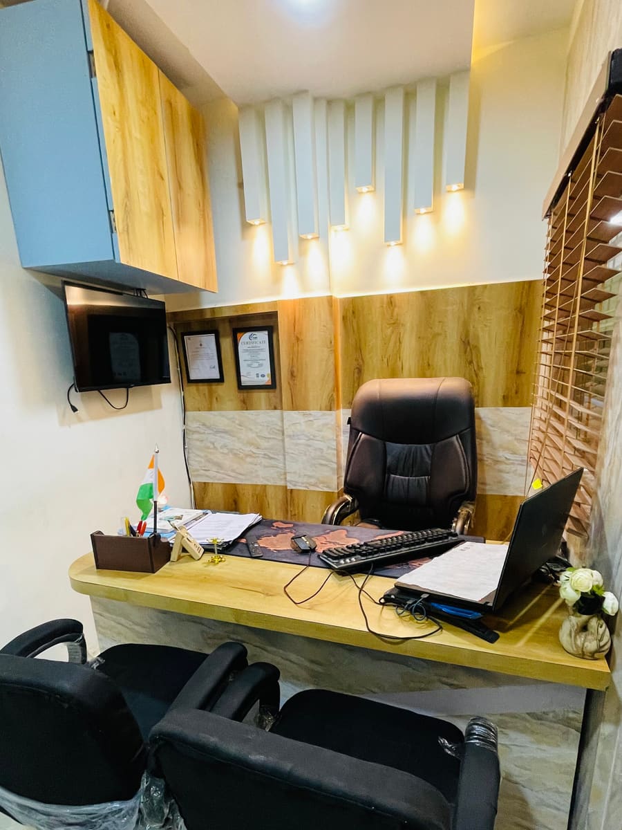 Counsellor’s office at ScreenWork Institute